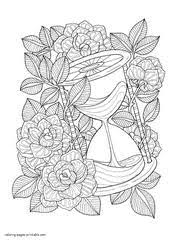 We have a wonderful treat for you today, four gorgeous flower coloring pages flower design two. 130 Flower Coloring Pages For Adults Free