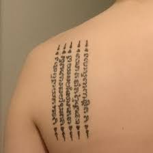 Of course some names are gender specific in terms of how they sound. Angelina Jolie Temporary Tattoo Sak Yant Ha Teaw Fake Tattoos Thai Buddhist Hindu Hipster Large Tr Line Tattoos Fake Tattoos Symbolic Tattoos