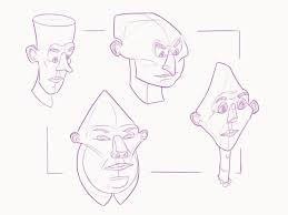 Just Draw 15 Head Steemit Draw Art My Works