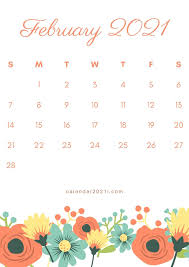 Apple tv displays a screensaver after the screen is idle for a preset number of minutes. February 2021 Desktop Calendar Wallpaper
