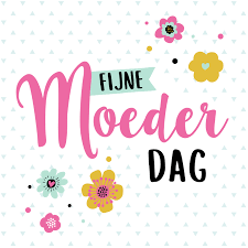 Zorg dat je mama even niet in de buurt is. Moederdag Kaart Bloemen Hartjes Kaartje2go