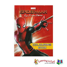 In far from home, a giant water monster appears right after this boat is spotted. Ws Marvel Spider Man Far From Home Coloring Book Shopee Philippines
