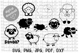 Baby Mobile Clipart Black And White Farm Svg Sheep Svg Sheep Clipart Sheep Png Farm Animals Etsy In 2020 Cute Sheep Crochet Sheep Farm Animals