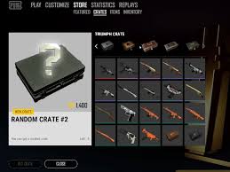 How to get pubg weapon skins. Pubg Weapon Skins Triumph Crates Leak On Xbox Without Keys
