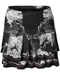 Lucky In Love Off The Charts Long Electric Love Skirt Black