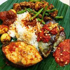Nasi Padang Sunar Pagi Nasi Padang Circular Road Food Padang Chicken