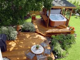 Hot tub back yard designs. Top 80 Best Hot Tub Deck Ideas Relaxing Backyard Designs