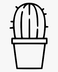 Source, battery, light, flash, torch. Cactus Latte Clipart Black And White Hd Png Download Kindpng
