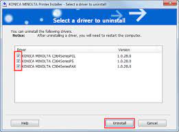 Konica minolta bizhub c224e drivers updated daily. Drucken