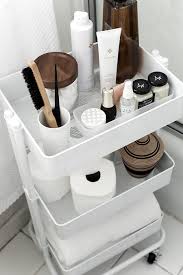 3 Ways To Use A Cart In The Home Homey Oh My Organization Bedroom Design Your Home Bathroom Storage