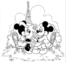 Nuovo Disegni Disney Da Colorare Di Amore Migliori Pagine Da