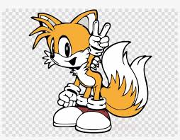 Feel free to print and color from the best 36+ sonic and tails coloring pages at getcolorings.com. Tails Coloring Pages Clipart Sonic Chaos Tails Sonic Free Transparent Png Download Pngkey