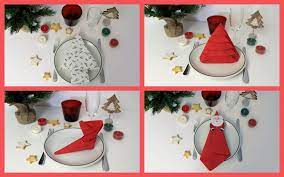 pliage serviette une serviette en papier bien pliée, c'est toute une table qui monte en grade. Pliage De Serviette Noel Sapins Botte De Lutin Et Pere Noel Faciles