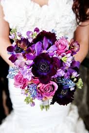 100 Fall Wedding Bouquets For Autumn Brides Purple Wedding Bouquets Purple Wedding Flowers Blue Purple Wedding