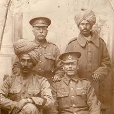 In the British Indian Army, soldiers of ...