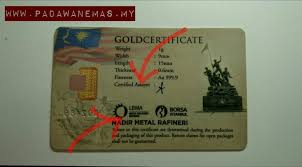 * all lbma products are gst exempted. Memahami Sijil Ketulenan Emas Public Gold