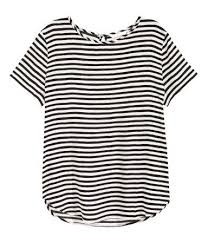 Black And White Striped Blouse H M Dark Green Short Sleeved Blouse In Creped Woven Viscose Fabric Opening At Back Of Neck White Short Sleeve Tops Women Shirts Blouse White Short Sleeve Blouse