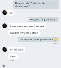 I couldn't tell you why, but it is. 26 Letters In Alphabet Joke Gamers Smart