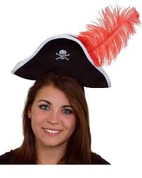 This be the 11th video in a how to dress like a pirate series by tiger lee of pirate fashions. Mini Black Pirate Hat Headband With Feather Candy Apple Costumes