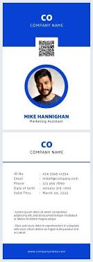 Follow these simple steps to create your own business card for free in a few minutes: Company Id Card Design Template In 2021 Company Id Card Design Design Template