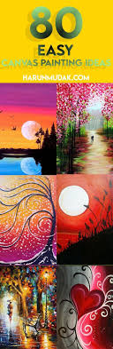 80 Easy Diy Canvas Painting Ideas Harunmudak Hope they will add beauty to walls of your home and you will like these easy canvas painting ideas diy to do at home. 80 easy diy canvas painting ideas