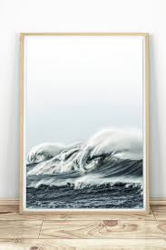 Ocean Waves Printable Wall Art Sea Print Sea Wave Wall Etsy Ocean Wall Art Sea Wall Art Photography Wall Art