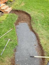 Snakes hide in grass, people behind their lies. 31 Broken Marble Patio Ideas Garden Paths Backyard Garden Pathway