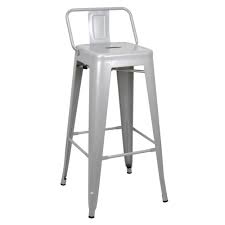 El taburete de cocina alto por su funcionalidad y ligereza, nos acompaña y da servicio en atrévete con taburetes de cocina en colores vistosos que aportarán un toque de luminosidad a tu hogar. Taburete Alto Cocina Tudix Industrial Con Respaldo Gris Plata Oportunidades Com