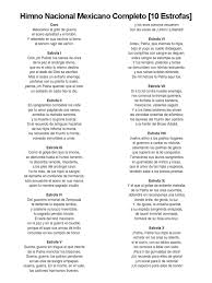 El himno nacional mexicano es uno de los tres símbolos patrios establecidos por la ley en dicho país junto con el escudo y la bandera. Himno Nacional Mexicano Con Letra Cute766