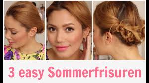 Wenn sie haare ideen für einen abschlussball, hochzeit, cocktail oder irgendeine andere gelegenheit. Sommerliche Hochsteckfrisuren Funnypilgrim Youtube