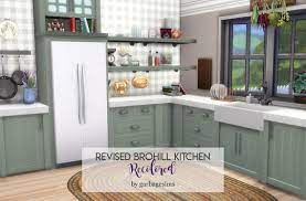 Brohill Kitchen Recolors Sims 4 Kitchen Sims Sims 4 Cc Furniture