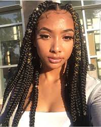 Pin By Starchild On H A I R Braids Hairstyles Pictures Box Braids Hairstyles Fake Hair