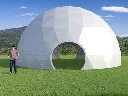Strut length = dome radius * strut factor. 36ft Greenhouse Dome Pacific Domes Online Store
