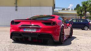 Absolutely love the gargles and pops the car makes now. Novitec Ferrari 488 Gtb Loud Sound Youtube