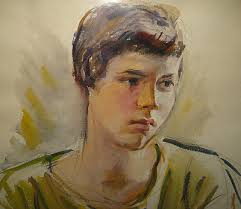 Charles Demetropoulos Boston School WC Portrait Listed