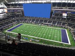 At T Stadium View From Upper Reserved 410 Vivid Seats