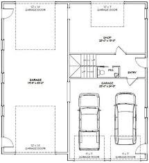 44x48 Apartment With 2 Car 1 Rv Garage Pdf Floorplan 1 645 Sqft Model 1f 29 99 Picclick Garagenwohnungsplane Rv Garage Grundriss