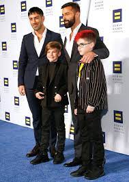 Maybe you would like to learn more about one of these? Ricky Martin Supports His Twins 12 Following In His Footsteps People Com