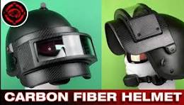 Ultra Light Carbon Fiber Helmet Visor Build (K6-3 | PUBG LVL3)