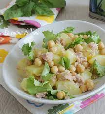 Piatti freddi con ceci portate filtra. Insalata Fredda Di Patate Ceci E Tonno Piatto Estivo Veloce E Gustoso Ricette Cibo Insalate