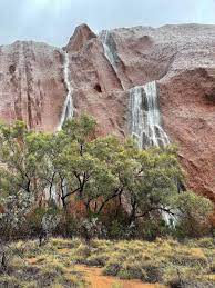The swimming hole at the base of edith falls on the western side of nitmiluk national park is fringed with paperbark and pandanus, while 28 kilometres along the jatbula trail a sandstone plateau acts as a huge sponge seeping water into, and feeding the spectacular 17 mile falls. Historic Waterfalls In Uluru Australia S Sacred Mountain