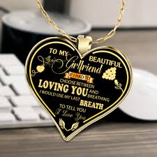 Trying to think of gifts for your girlfriend that aren't completely basic can be hard. To My Girlfriend Necklace Girlfriend Necklace Best Gifts For Girlfriend Birthday Gifts For Girlfriend Boyfriend And Girlfriend Necklace Christmas Gift Ideas For Girlfriend 356