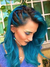 Makeup And Hair Blue Hair Bluehair Naguilando Instagram Arctic Fox Hair Dye In Aquamarine Applied To Fox Hair Dye Arctic Fox Hair Dye Hair Color For Women