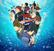 Free Dive To The Future Key Visual Free Anime Free Iwatobi Anime