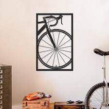 Bicycle Wheel Metal Wall Art Decor Bike Wall Art Metal Wall Etsy Metal Wall Art Decor Bicycle Wall Art Metal Wall Art