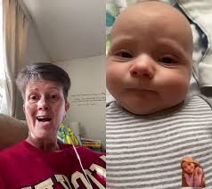 Caring Moments: Adult and Baby Interaction