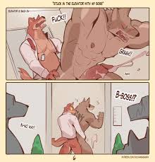 Stuck in the Elevator with My Boss comic porn | HD Porn Comics