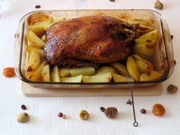 Canette Farcie Aux Fruits Secs Et Marrons Diet Delices Recettes Dietetiques Canette Farcie Recette De Plat Recette