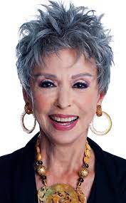 Rita Moreno Is In Her 80 S Amazing Short Spiky Hairstyles Short Spiky Haircuts Spiked Hair