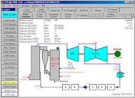 Save Energy Conventional Steam Cycle Design Program To